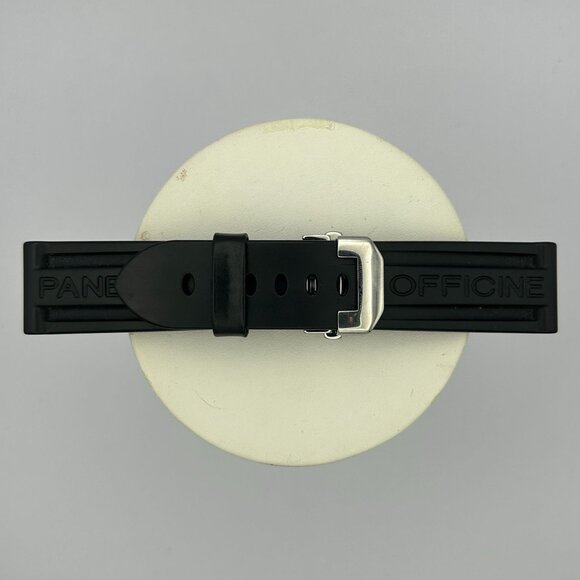 OEM Rubber Panerai PAM423 Strap for Deployment Buckle 24mm Stainless Buckle - Picture 3 of 6